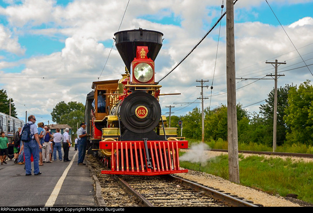 CPRR Leviathan Steam Locomotive